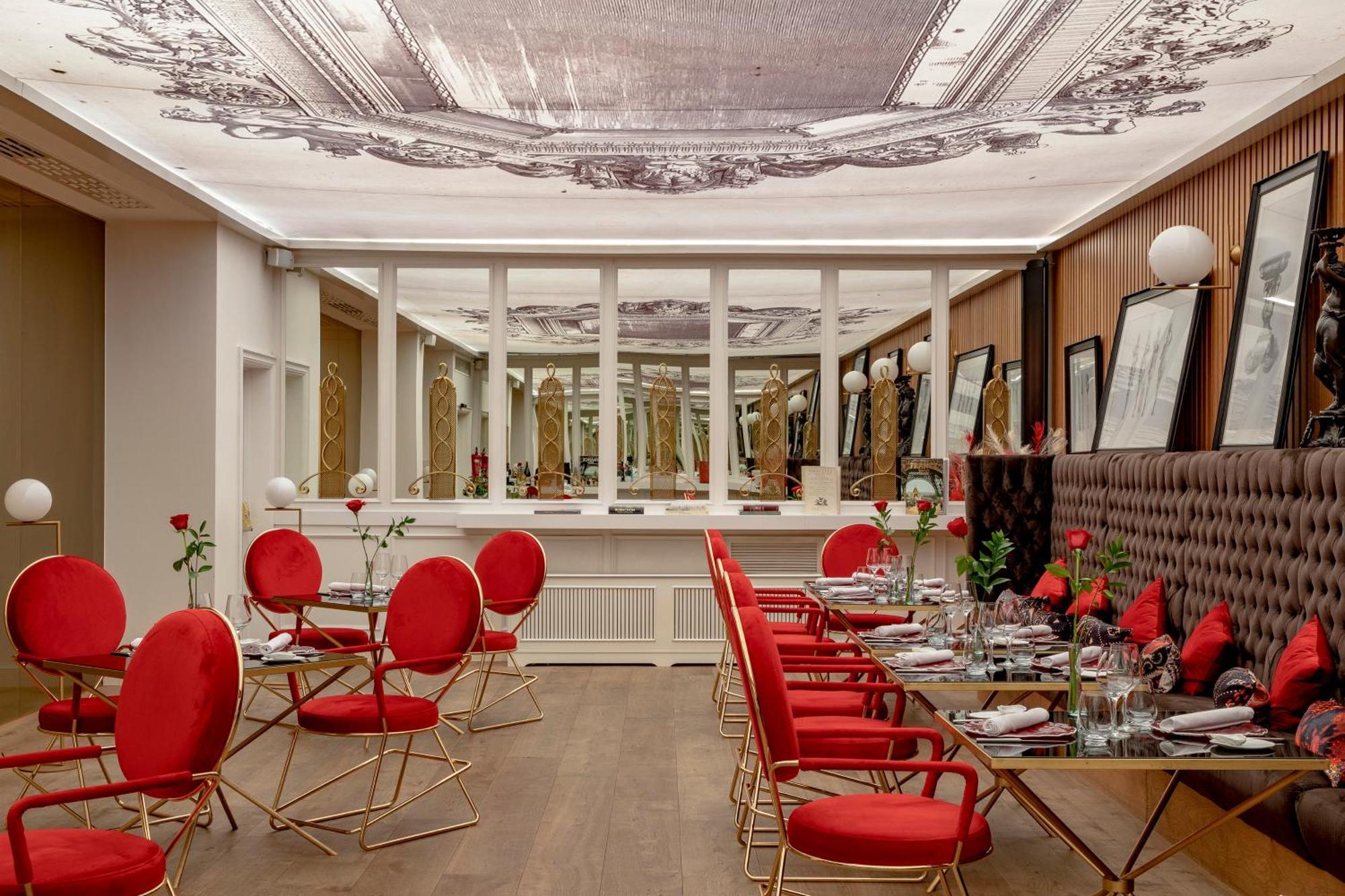 Palacio De Los Duques Gran Melia - The Leading Hotels Of The World Мадрид Экстерьер фото Restaurant "Le Grand Colbert"